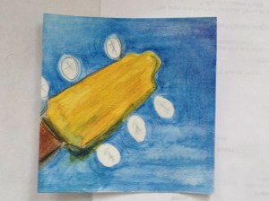 Watercolour piece of art #4 of Hustle Series